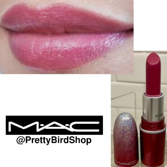 Last one! MAC PLUMFUL Lipstick mini NEW Limited Ed ultra rare Lustre retired - Picture 3 of 4